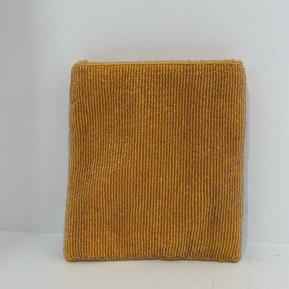 Vintage Crossbody beaded Elephant bag. Gold - Picture 2 of 6